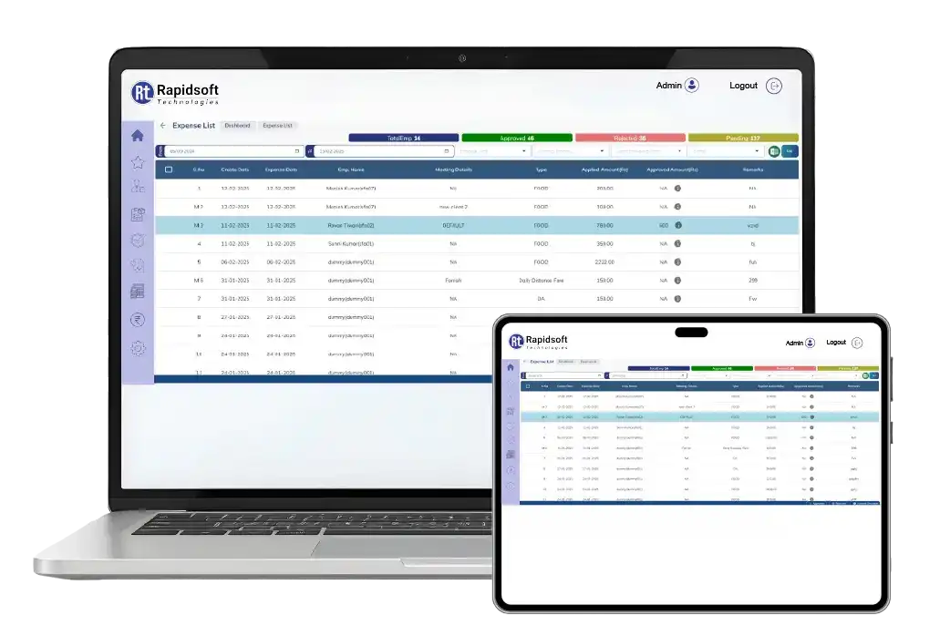 sfa expense management
